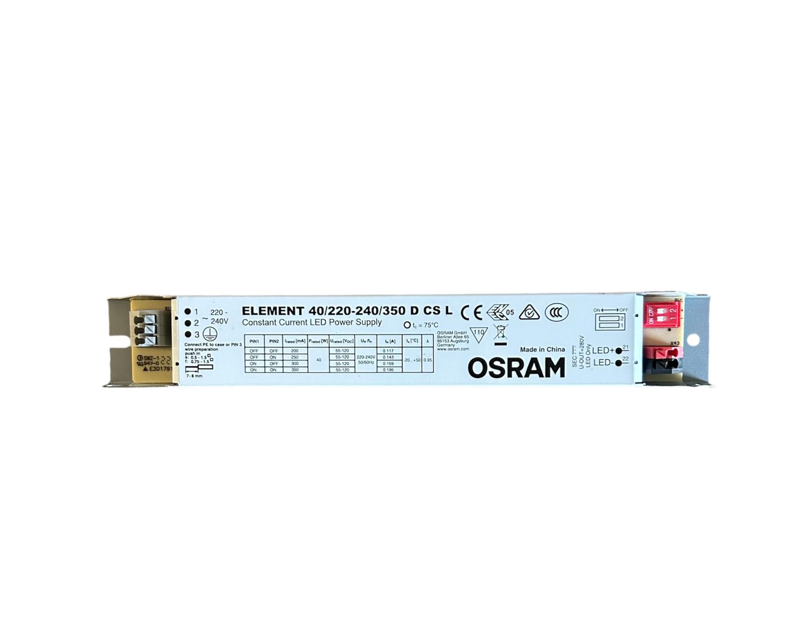 OSRAM ELEMENT 40W-350mA DRIVER