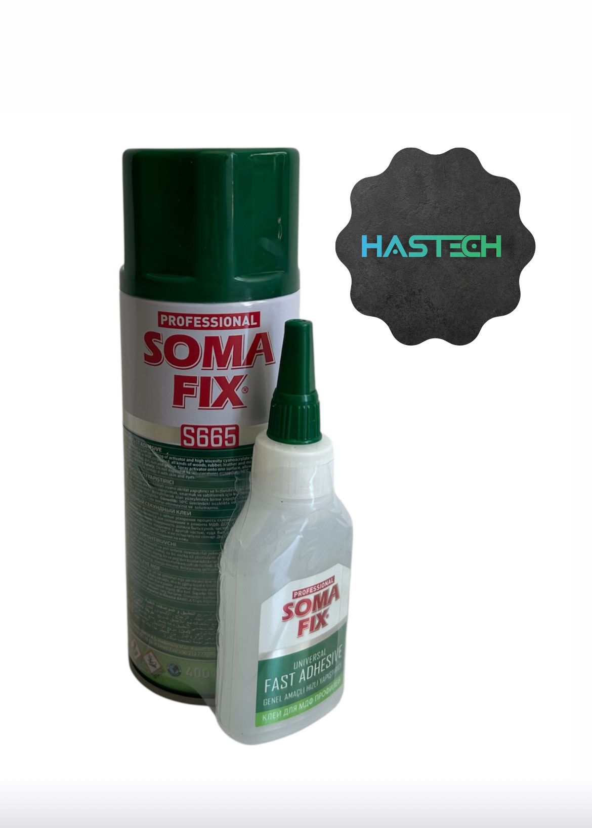 SOMAFIX HIZLI YAPIŞTIRICI 100GR + 400ML SPREY KİT